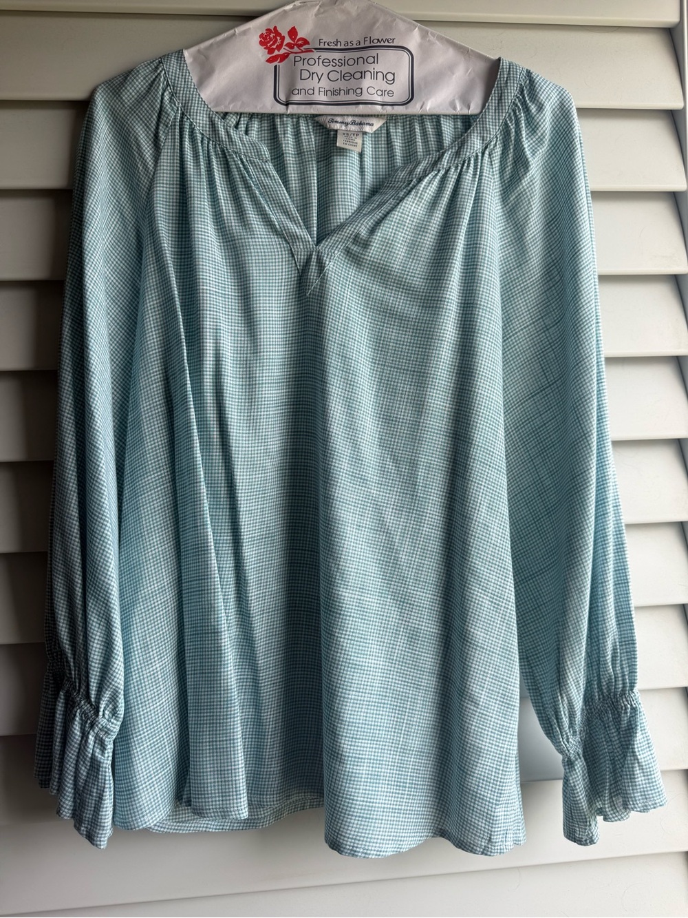 Tommy Bahama Peasant Blouse